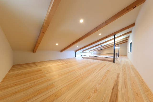 小屋裏収納のイメージ図