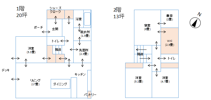 我が家の間取り